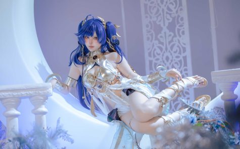 屿鱼Yukako 鸣潮 尤诺 原皮，光影交织下的异世旅人写真拍摄全记录