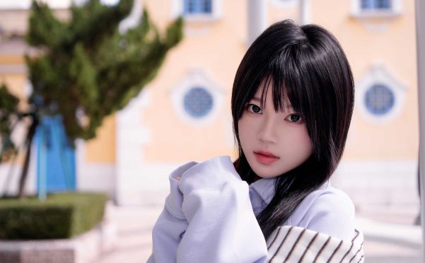 桜桃喵 蓝，光影交织下的蔚蓝梦境与少女心事写真摄影全记录